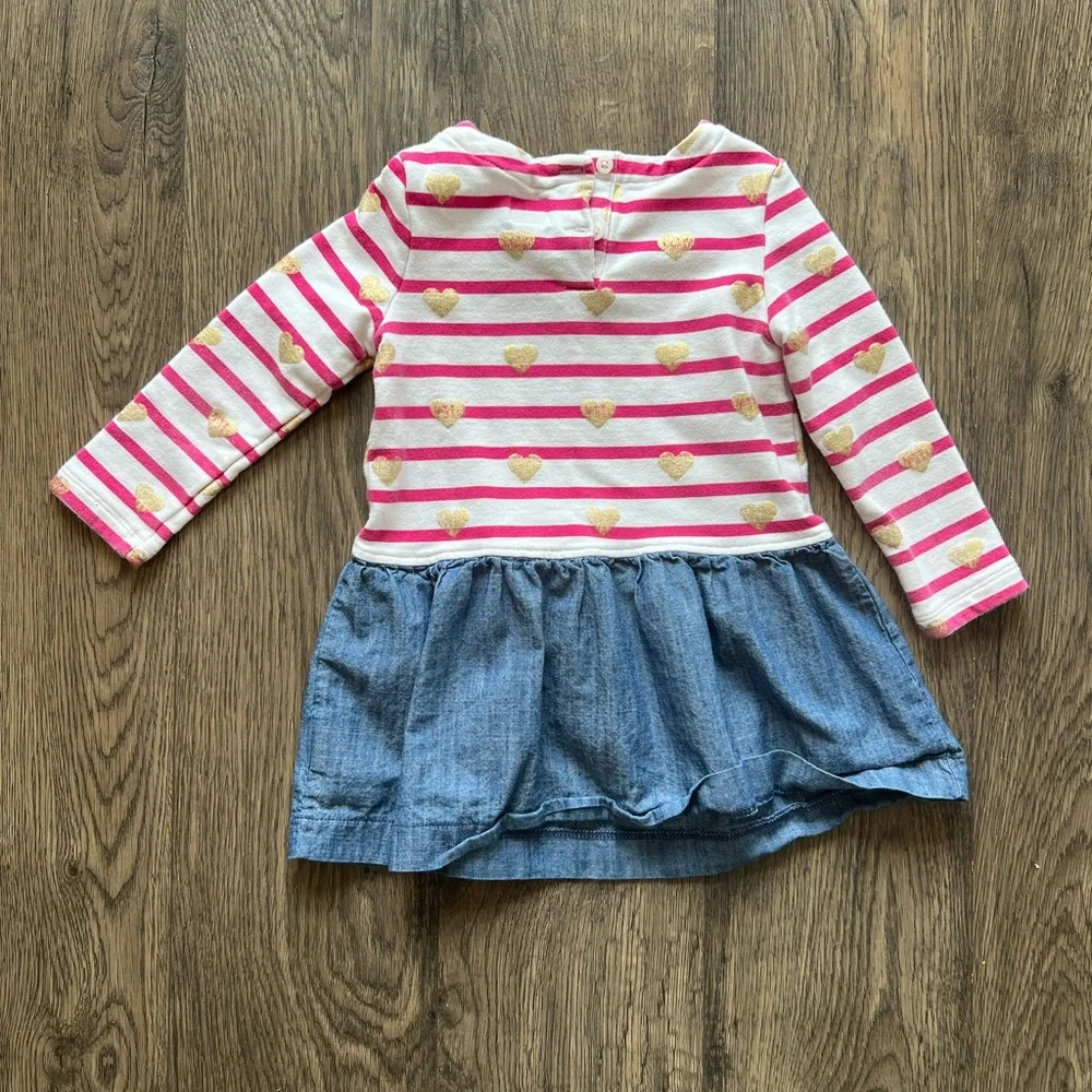 Striped with Hearts Gap Dress